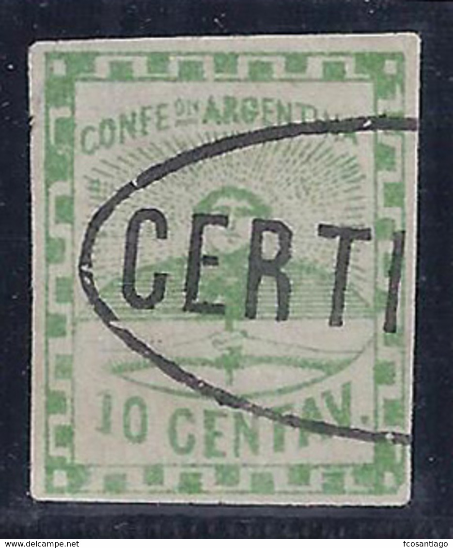 ARGENTINA - Yvert #2 - VFU - Used Stamps