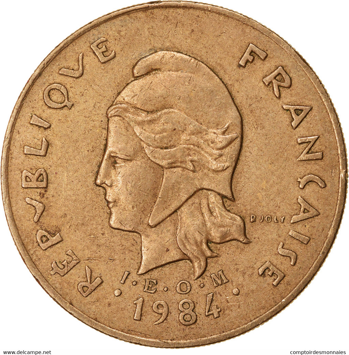 Monnaie, Nouvelle-Calédonie, 100 Francs, 1984, Paris, TTB, Nickel-Bronze, KM:15 - New Caledonia