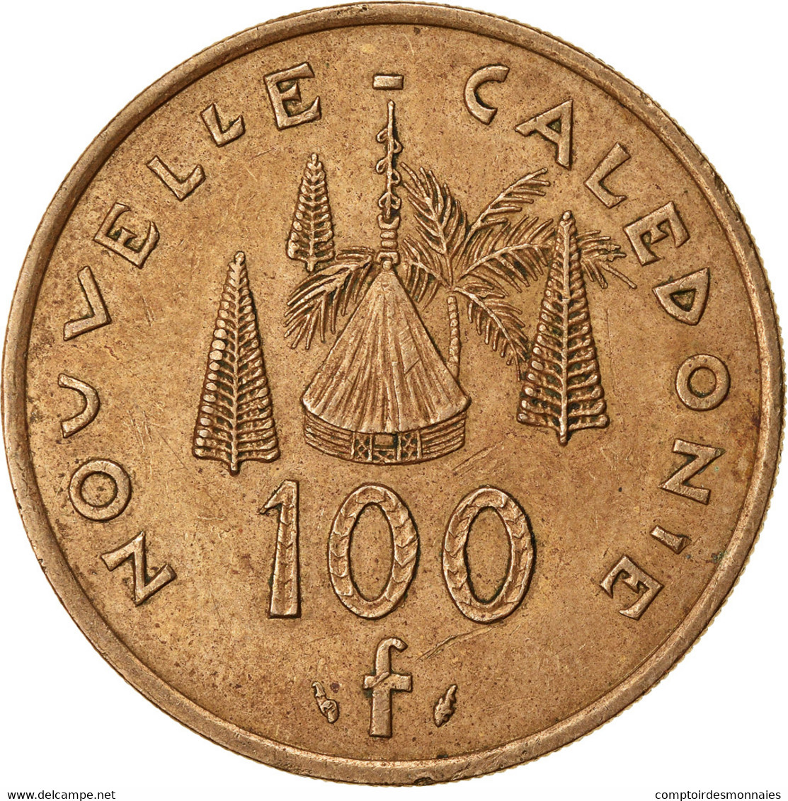 Monnaie, Nouvelle-Calédonie, 100 Francs, 1984, Paris, TTB, Nickel-Bronze, KM:15 - New Caledonia