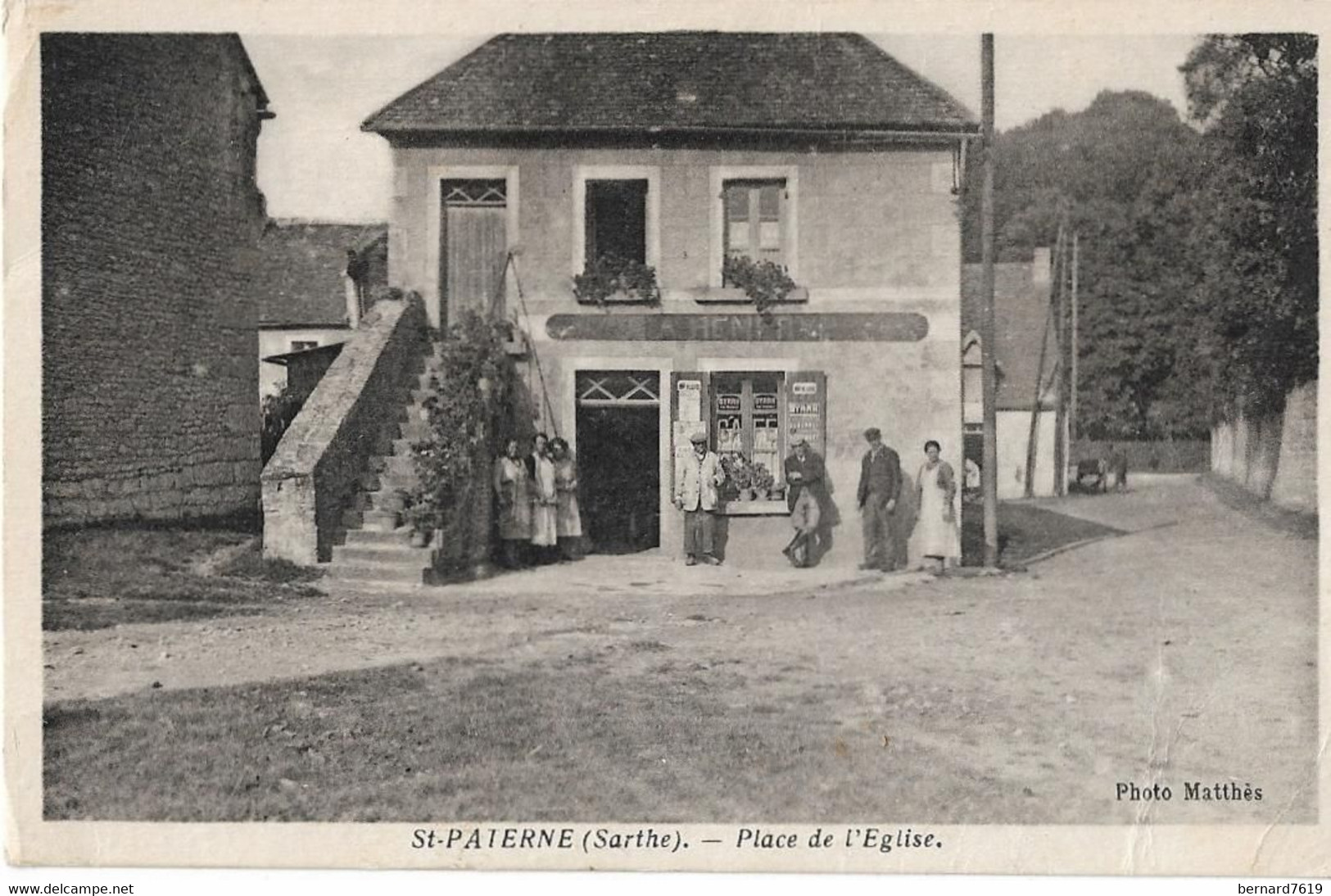 72  Saint Paterne -  Place De L'eglise - Saint Paterne