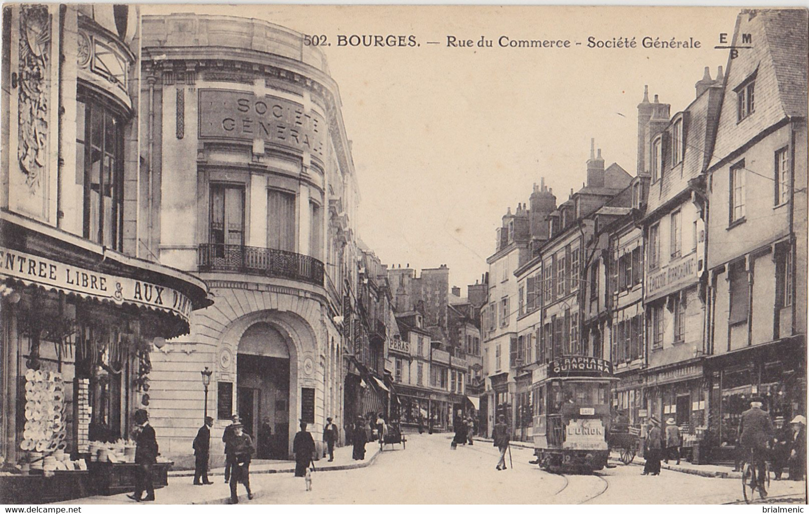 BOURGES   Rue Du Commerc  Société Générale - Bourges