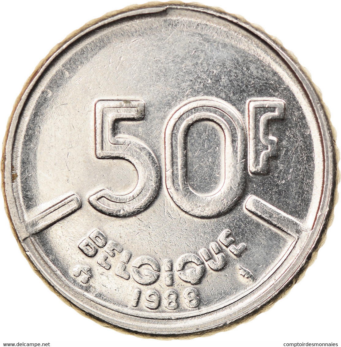 Monnaie, Belgique, Baudouin I, 50 Francs, 50 Frank, 1988, Bruxelles, Belgium - 50 Francs