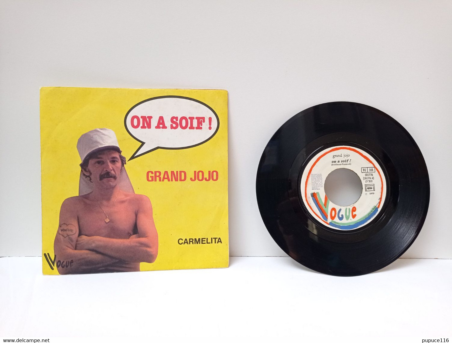 Le Grand Jojo - On A Soif - 45 T - Maxi-Single