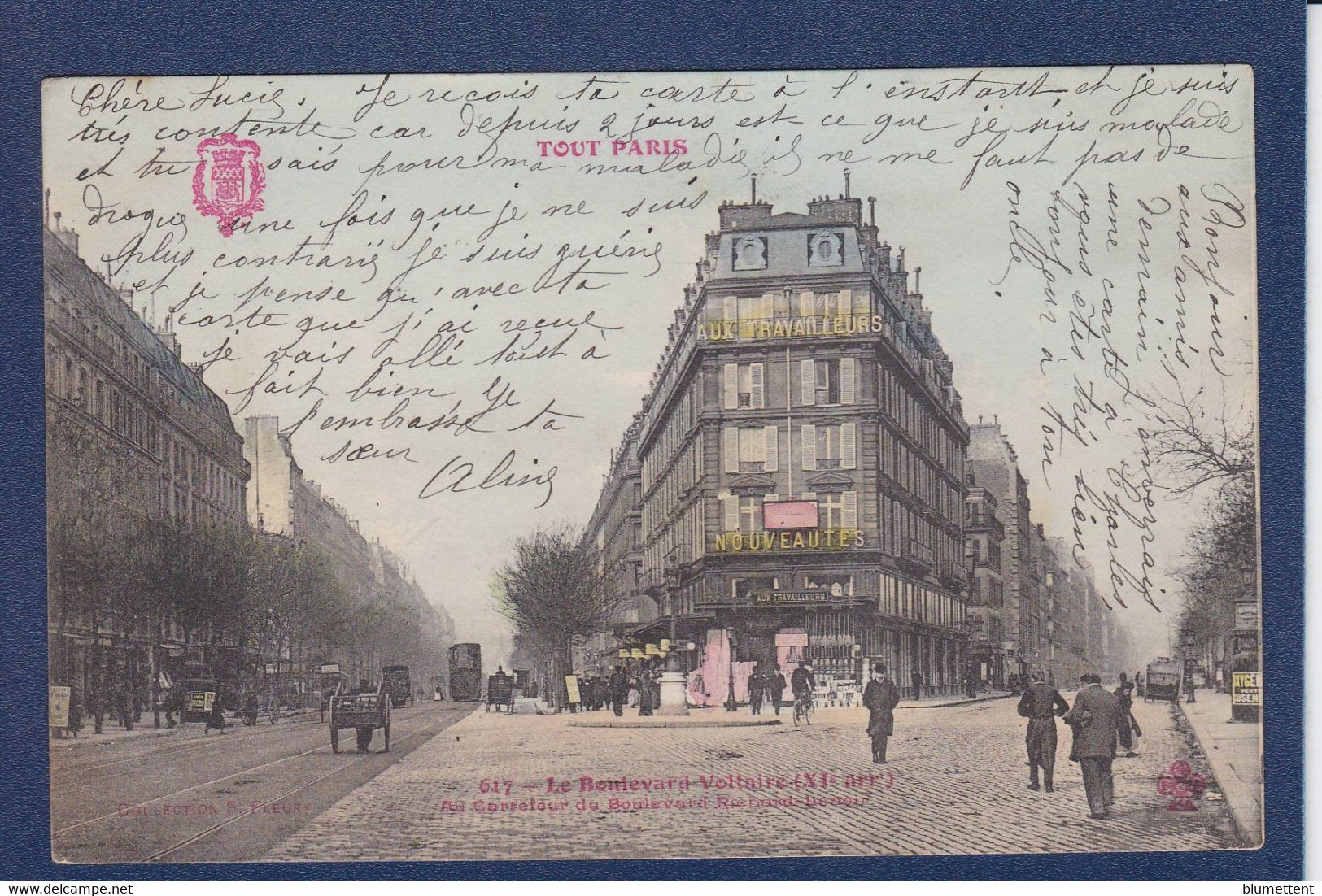 CPA [75] Paris > Série Tout Paris N° 617 Circulé - Sets And Collections