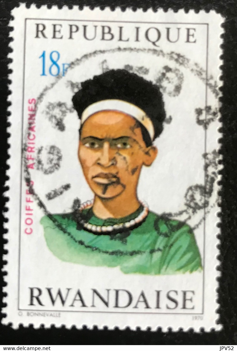 République Rwandaise - C10/51 - (°)used - 1970 - Michel 550 - Hooftooien - Used Stamps