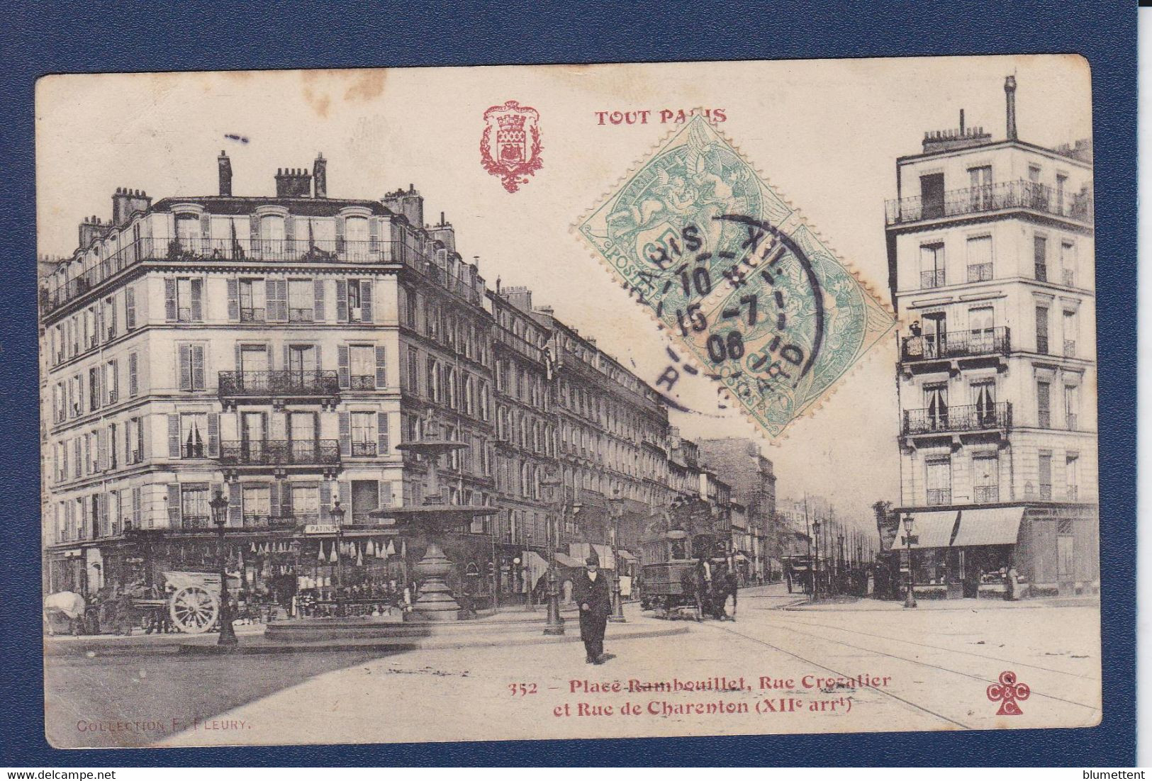 CPA [75] Paris > Série Tout Paris N° 352 Circulé - Loten, Series, Verzamelingen