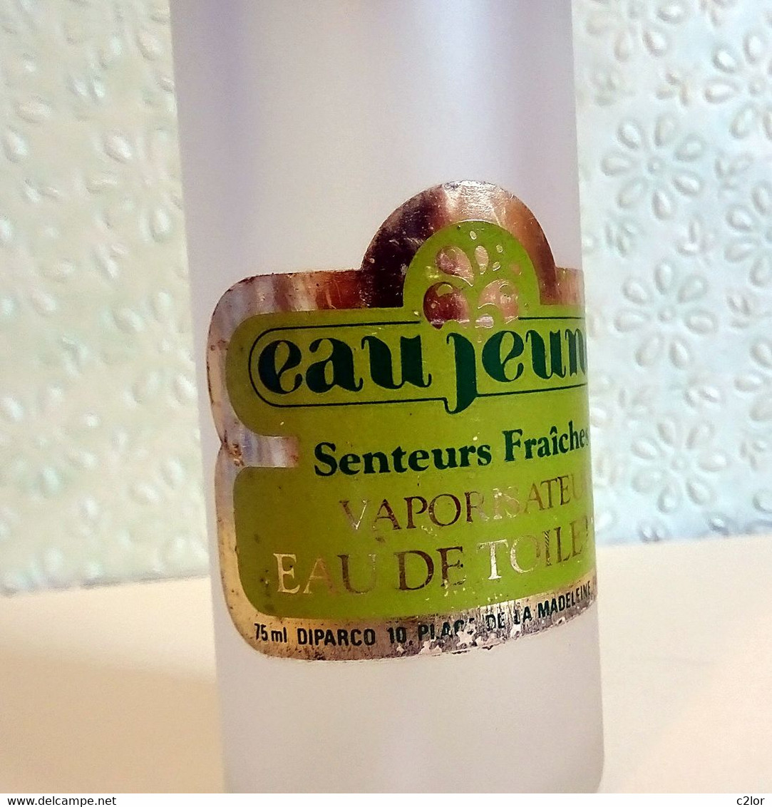 Ancien Flacon Spray "SENTEURS FRAICHES "   De GEMEY Eau De Toilette 50 Ml  Vide/Empty (FL26) - Frascos (vacíos)