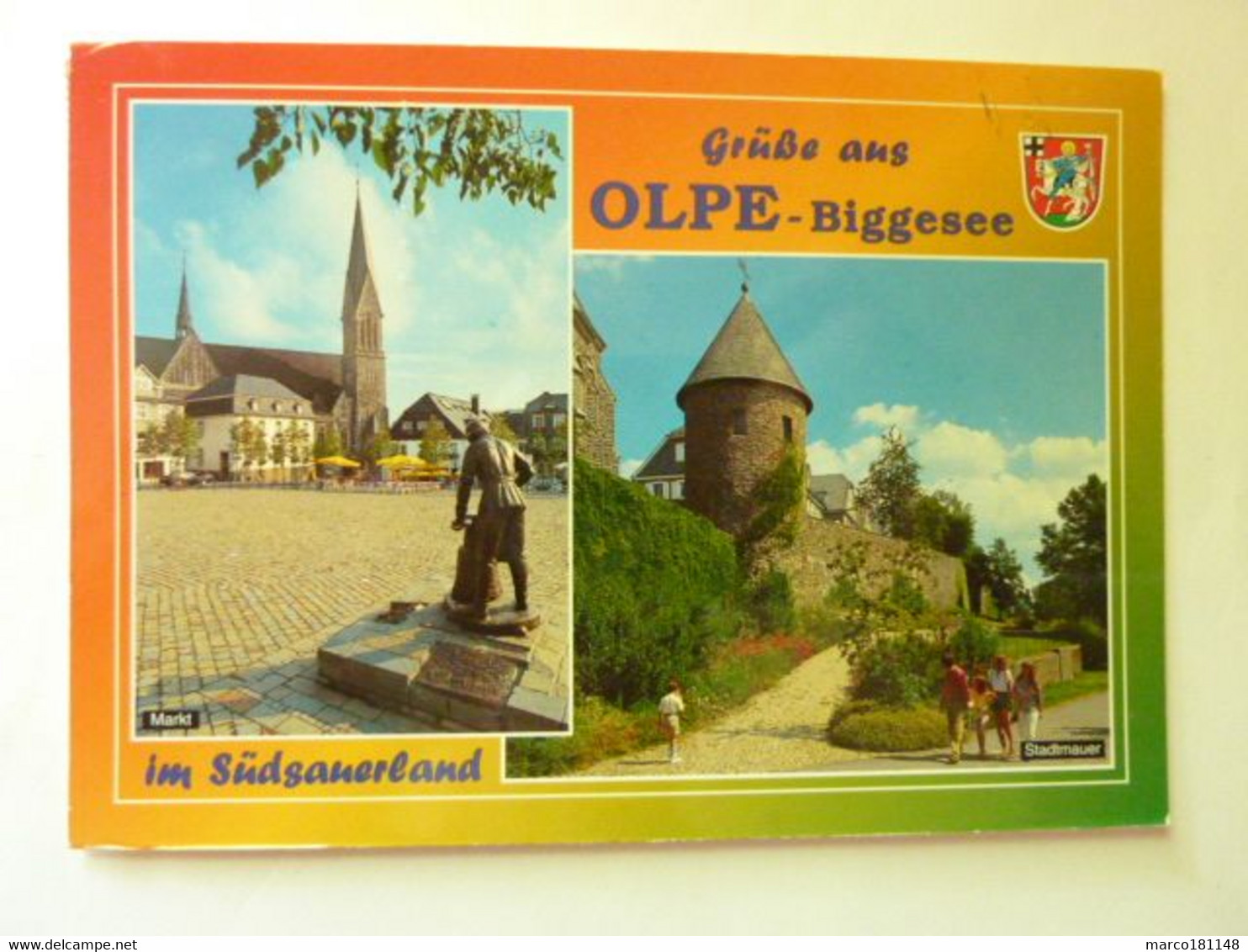 Grüsse Aus OLPE Biggesee Im Südsauerland - Olpe