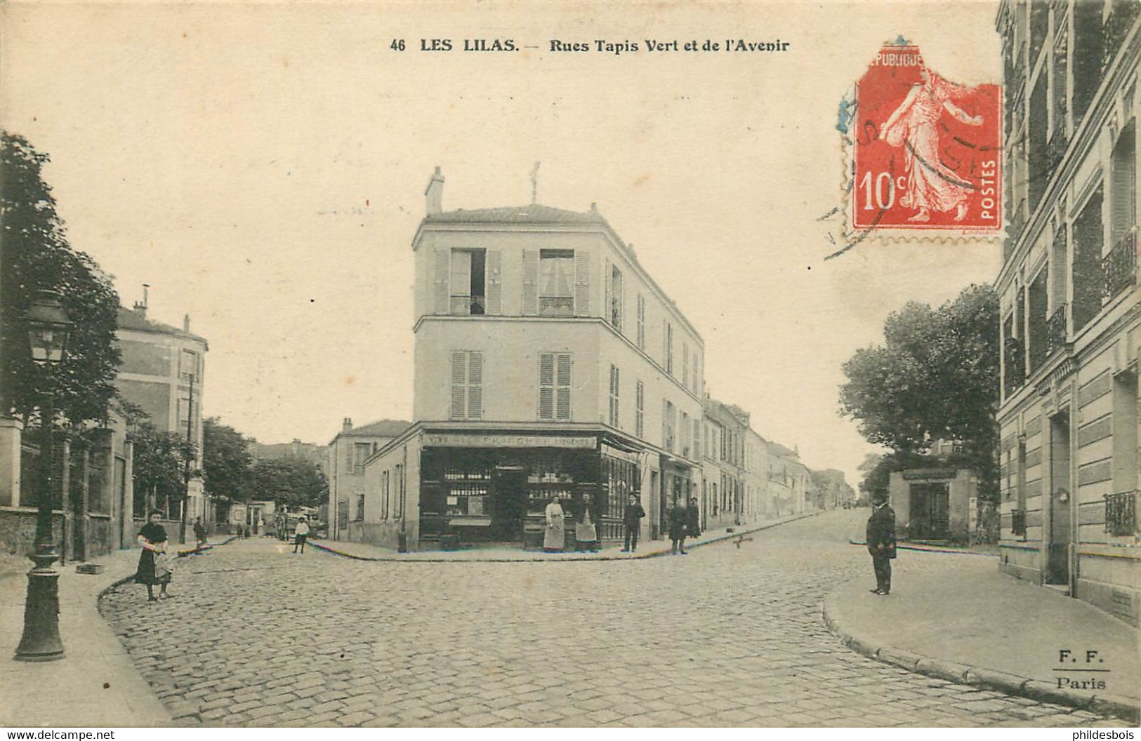 SEINE SAINT DENIS  LES LILAS  Rue Tapis Vert Et De L'avenir - Les Lilas