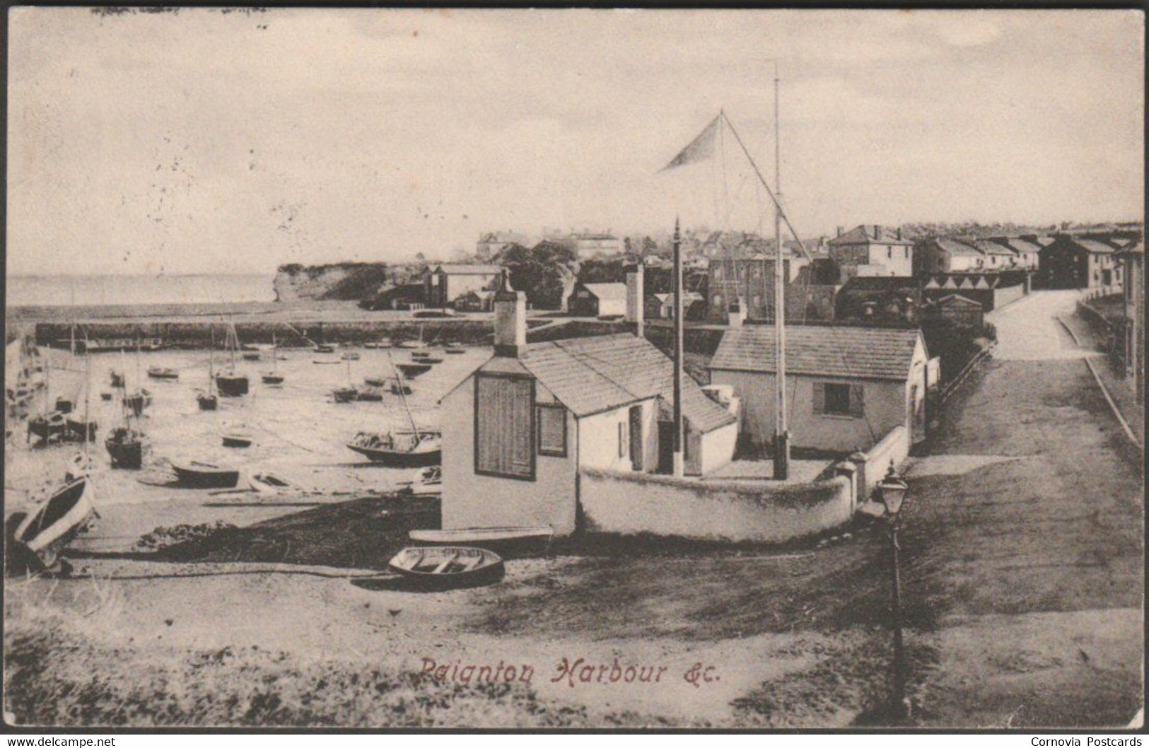 Paignton Harbour &c, Devon, 1905 - Frith's Postcard - Paignton