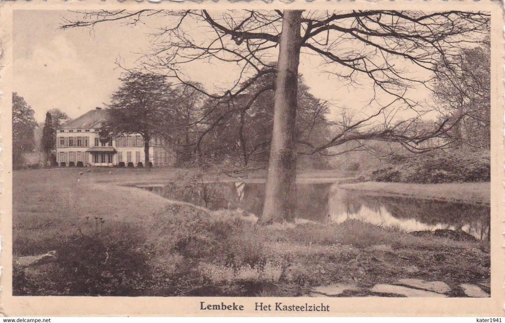 Lembeke- Het Kasteelzicht - Uitg Van Kerckhove - Assenede