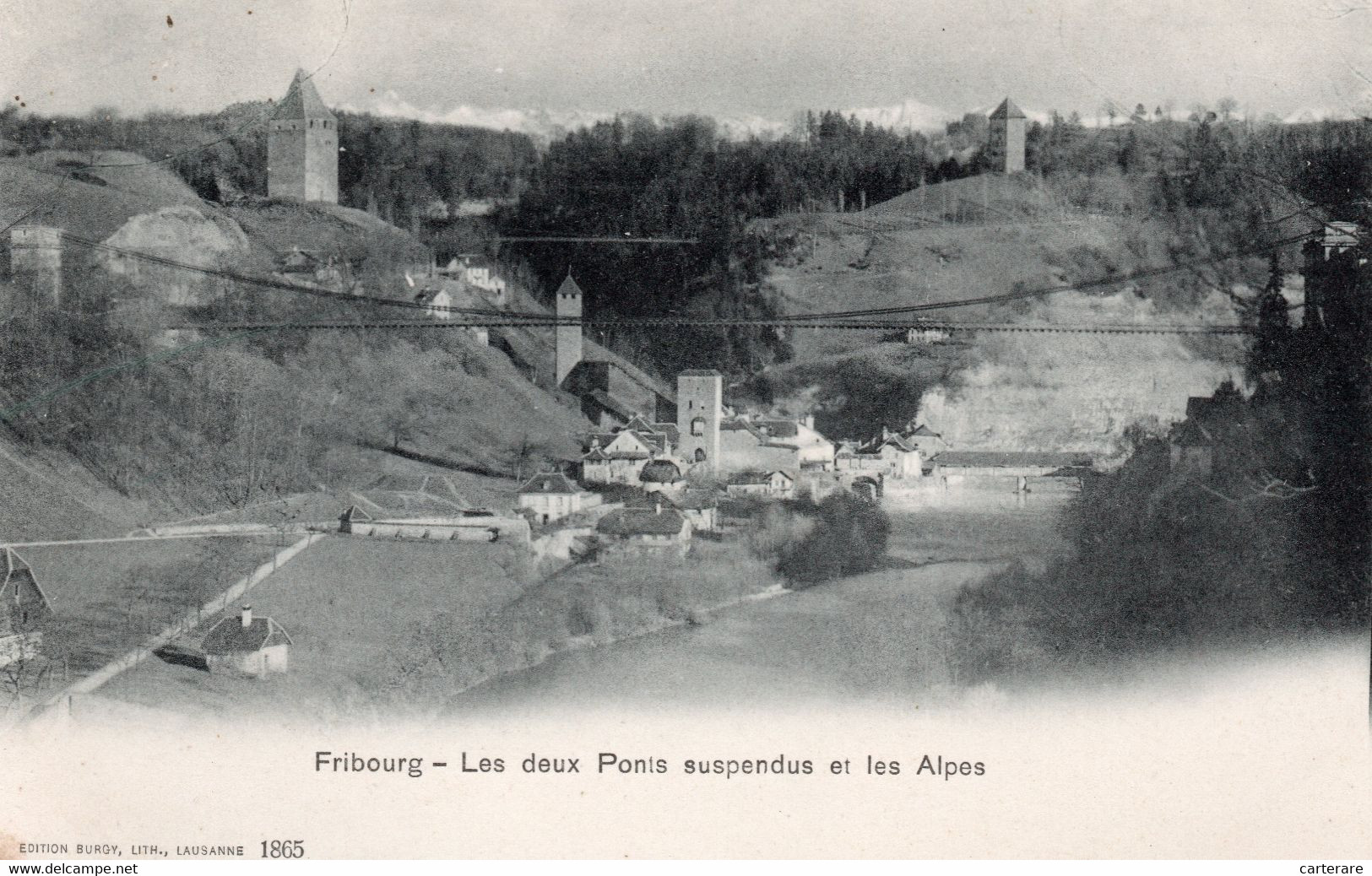 SUISSE,SWITZERLAND,SWISS,HELVETIA,SCHWEIZ,SVIZZERA ,FRIBOURG,1900,RARE - Fribourg