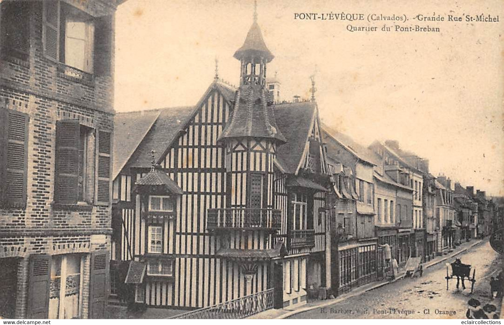 Ouistreham           14         Grande Rue St Michel    Quartier Du Pont-Brebain     (voir Scan) - Ouistreham