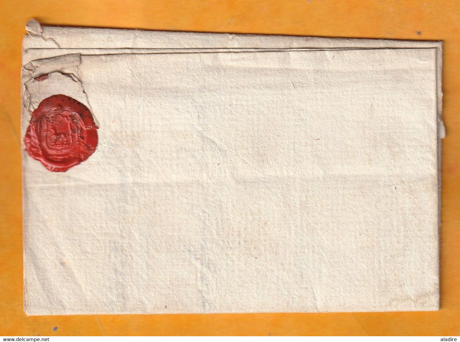 1751 - Lettre Pliée Avec Correspondance De 2 Pages De SAINT HILLAIRE Hilaire Vers NIVERVILLE Villemaury, Eure-et-Loir - 1701-1800: Vorläufer XVIII