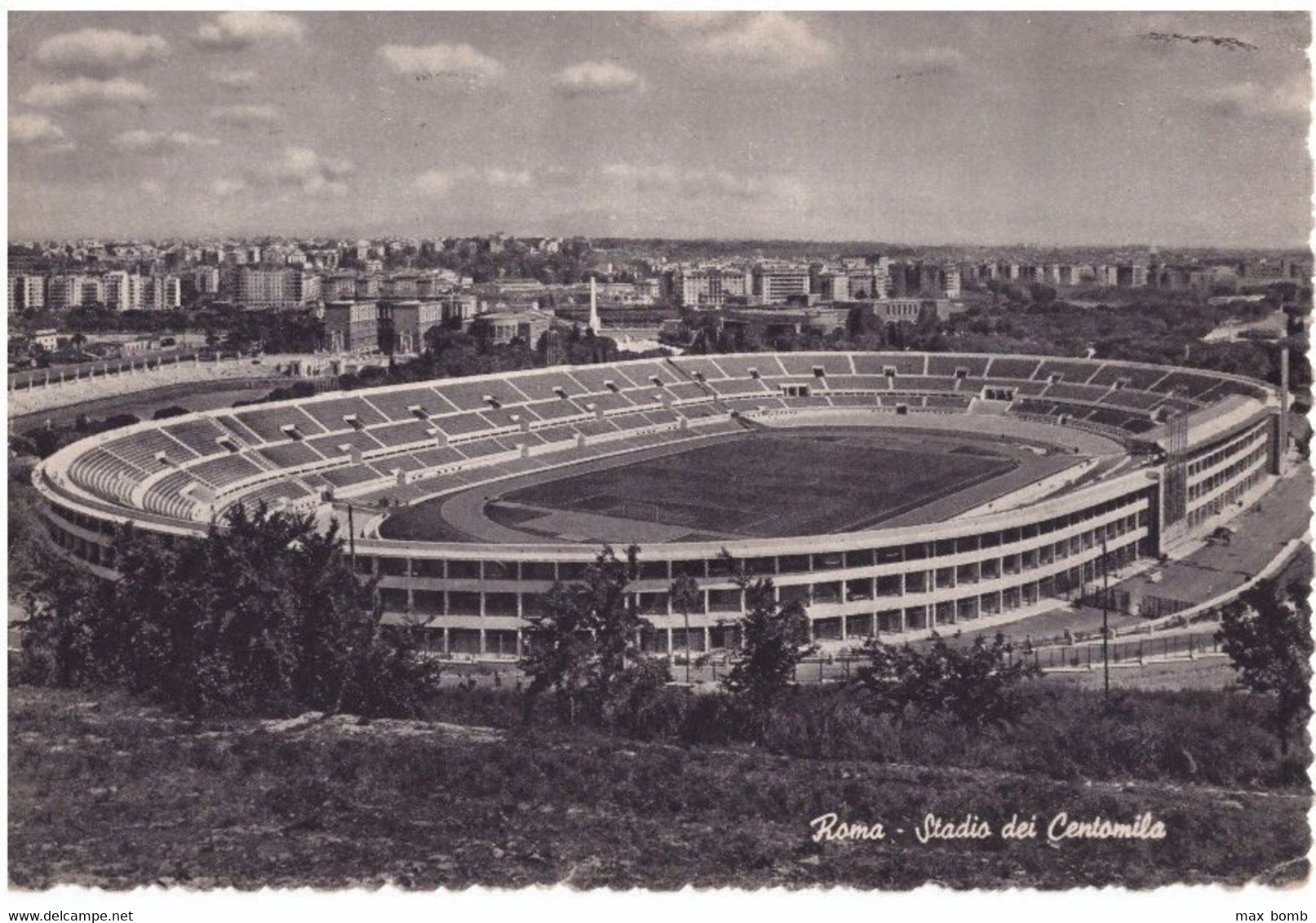 1957 ROMA   STADIO DEI CENTOMILA 4 - Stadiums & Sporting Infrastructures