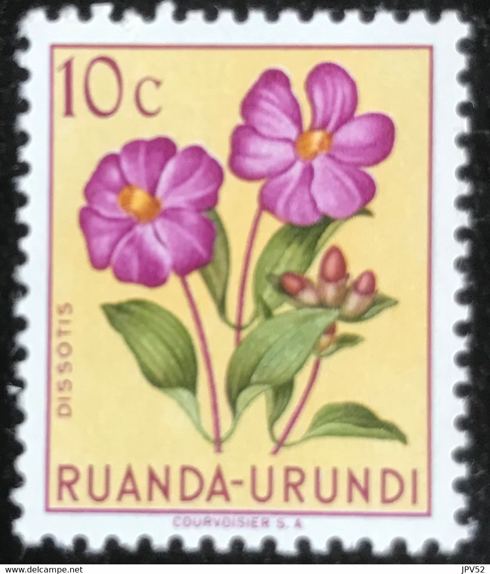 Ruanda-Urundi - C10/52 - MH - 1949 - Michel 133 - Inheemse Flora - Ongebruikt