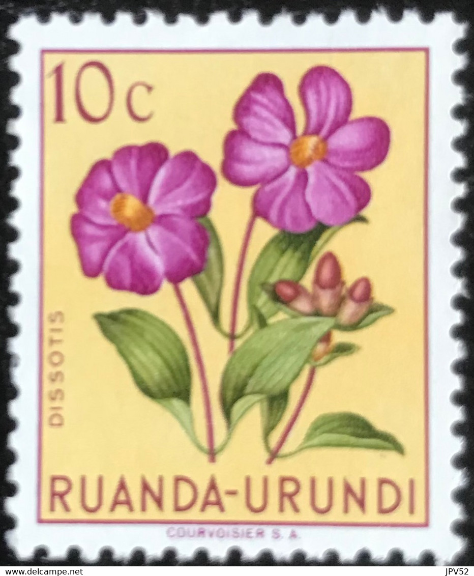 Ruanda-Urundi - C10/52 - MH - 1949 - Michel 133 - Inheemse Flora - Ungebraucht