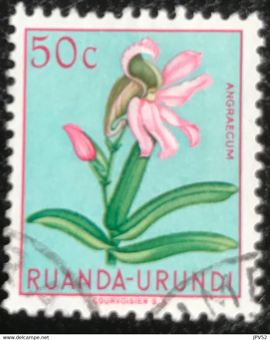 Ruanda-Urundi - C10/52 - (°)used - 1949 - Michel 138 - Inheemse Flora - Usati