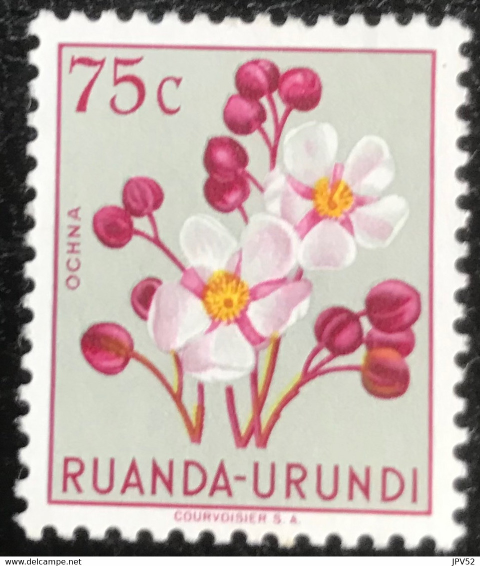 Ruanda-Urundi - C10/52 - MH - 1949 - Michel 140 - Inheemse Flora - Nuovi