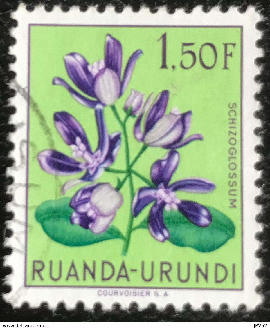 Ruanda-Urundi - C10/52 - (°)used - 1949 - Michel 143 - Inheemse Flora - Gebruikt