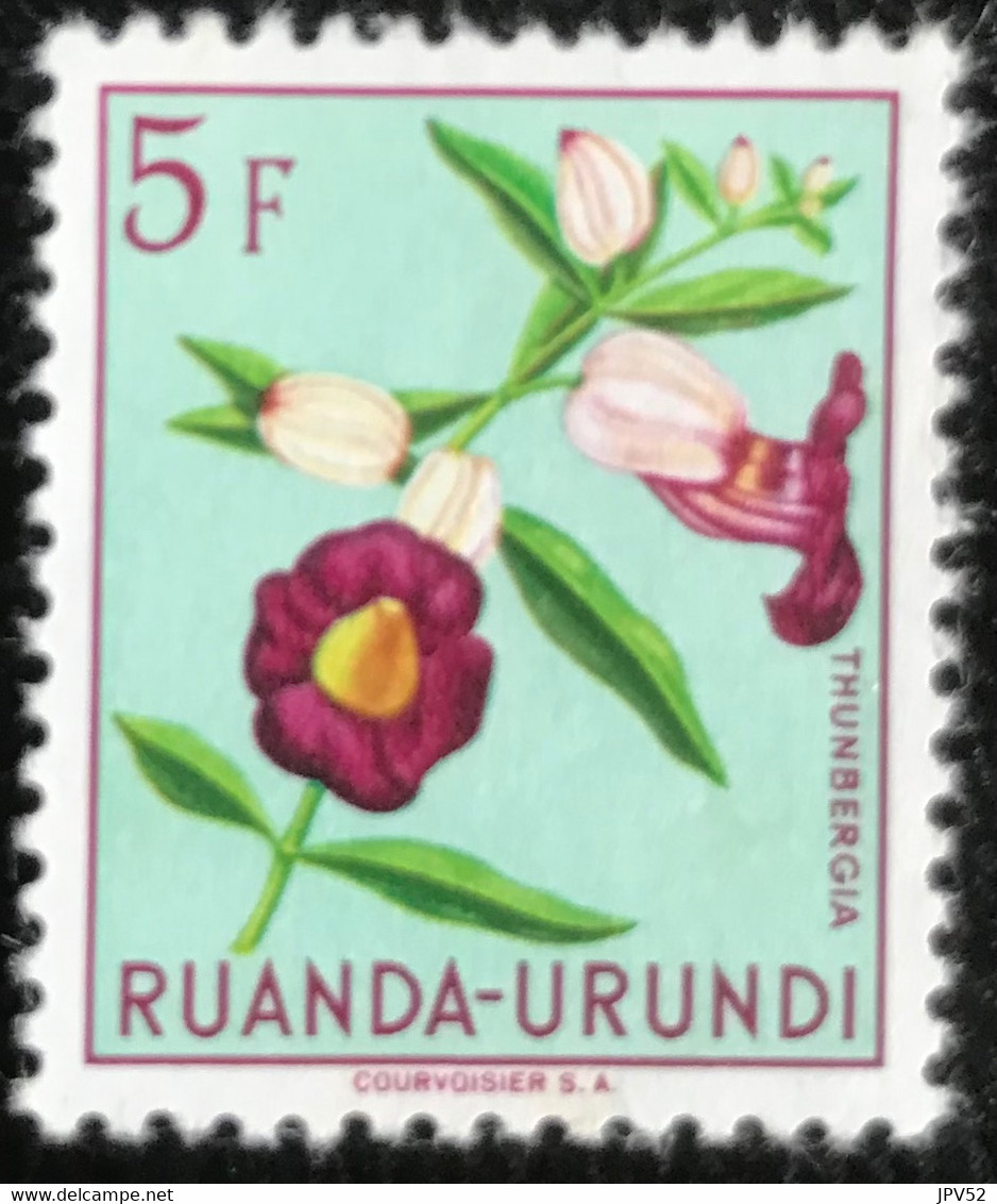 Ruanda-Urundi - C10/53 - MH - 1949 - Michel 147 - Inheemse Flora - Neufs