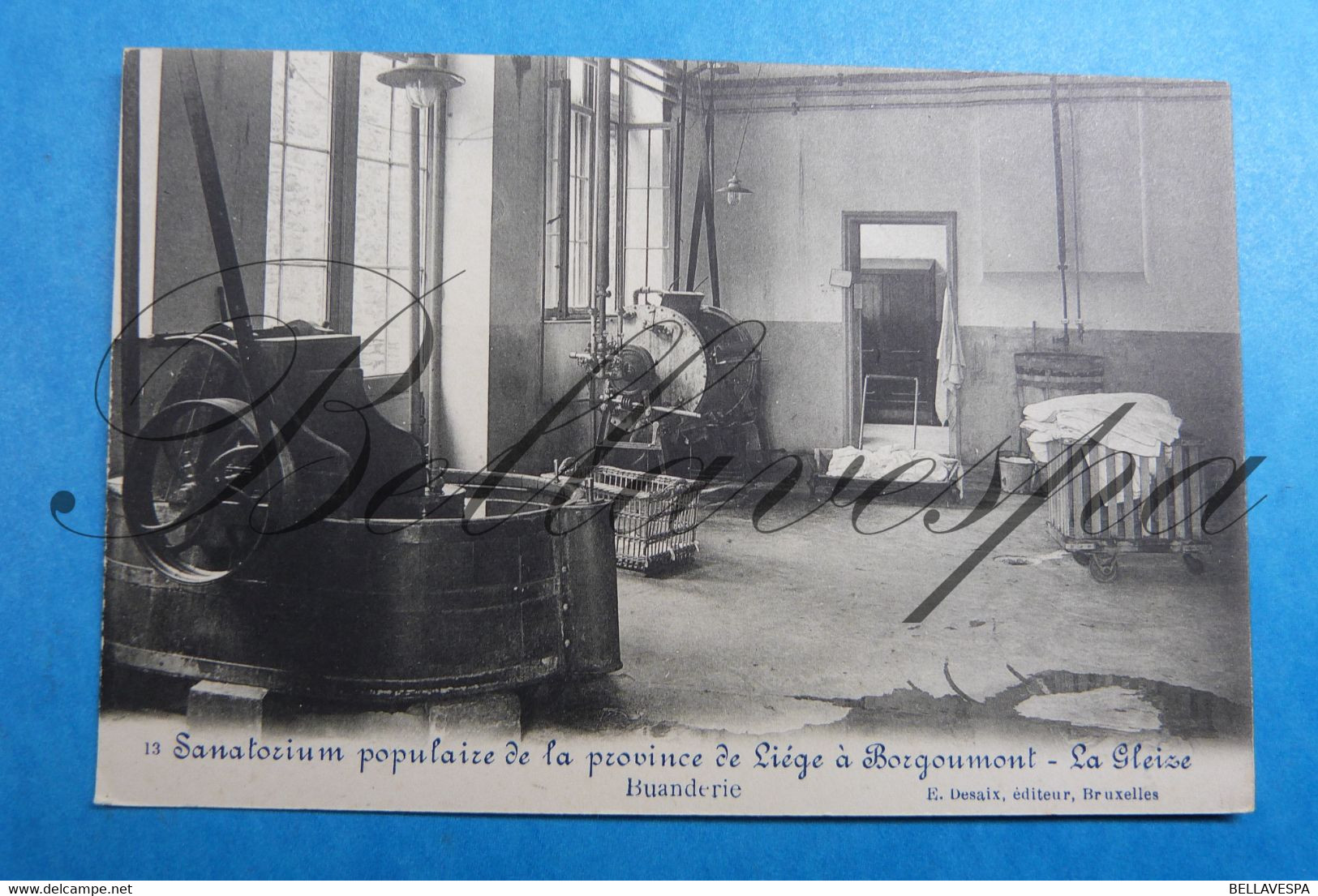 Borgoumont-La Gleize - Sanatorium Populaire - Buanderie édit Desaix N°13 Healt Industrie - Stoumont