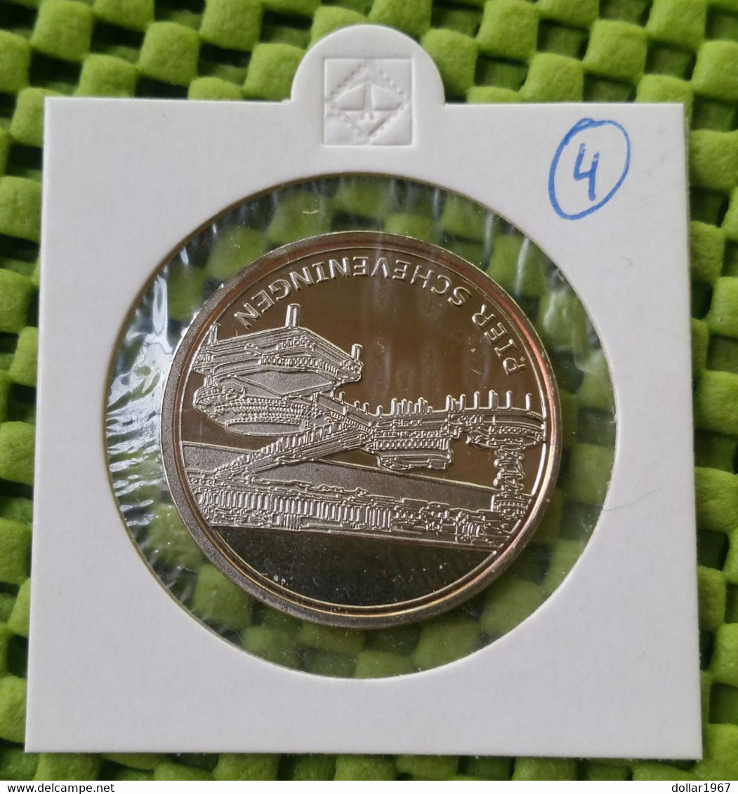 Collectors Coin - Pier Scheveningen  Dutch Hertage Den Haag  - Pays-Bas - Souvenir-Medaille (elongated Coins)