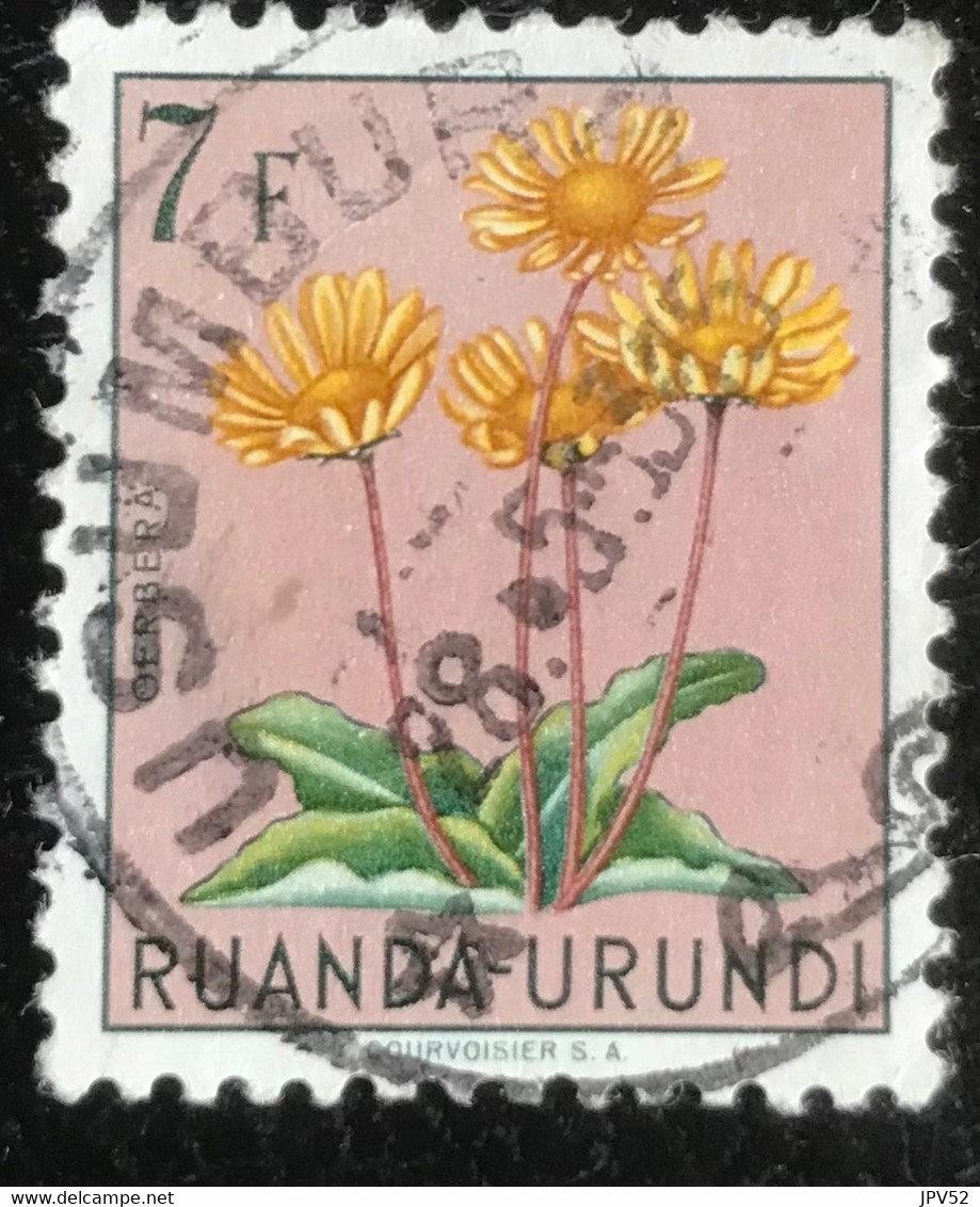Ruanda-Urundi - C10/53 - (°)used - 1949 - Michel 148 - Inheemse Flora - Gebraucht