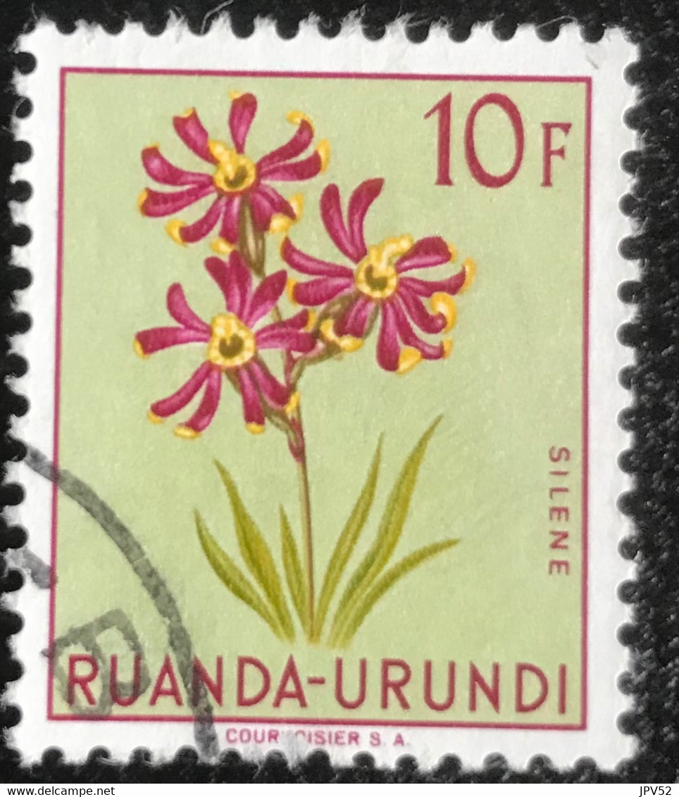 Ruanda-Urundi - C10/53 - (°)used - 1949 - Michel 150 - Inheemse Flora - Oblitérés