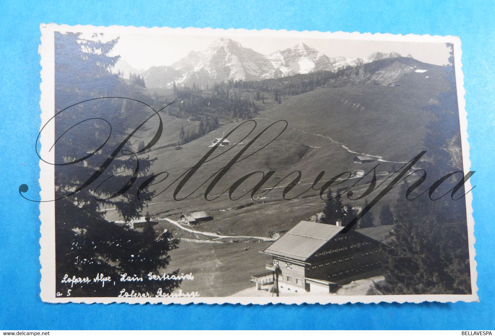 Lofer Loferer Alpe Salsburg Austria  Photographe  Gufti ? Lucas  Hans Bertrand ? RPPC - Lofer