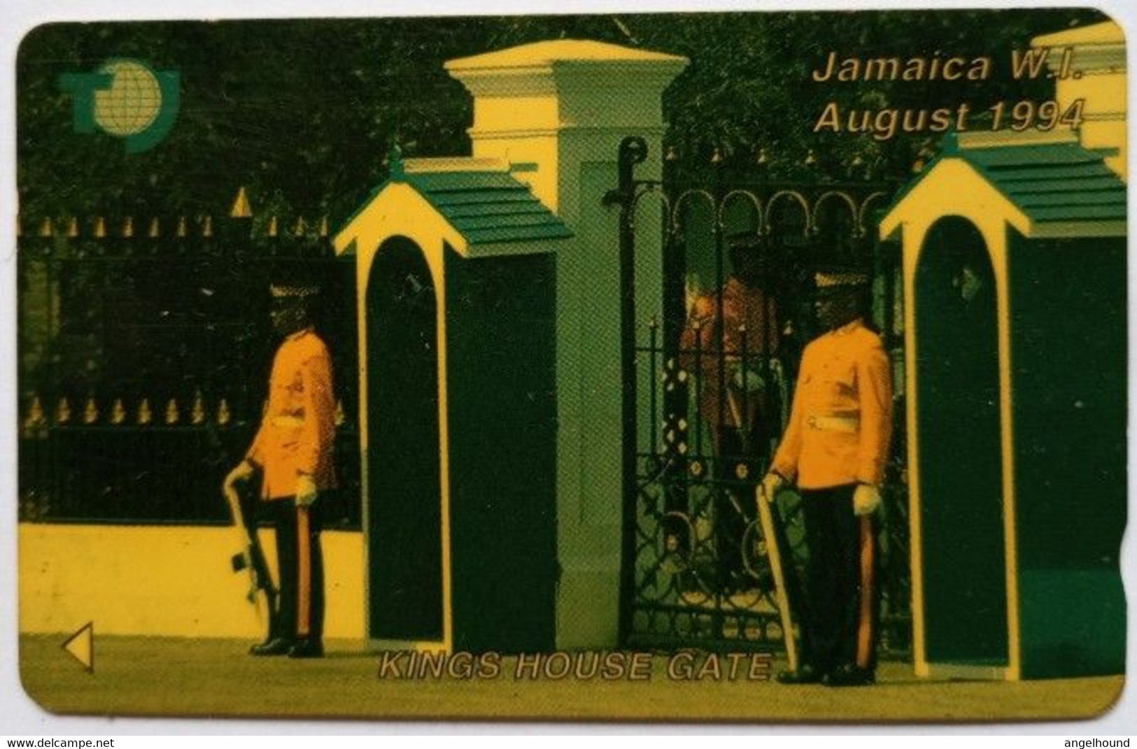 Jamaica Cable And Wireless J$50  17JAMC  " Kings House Gate " - Jamaica