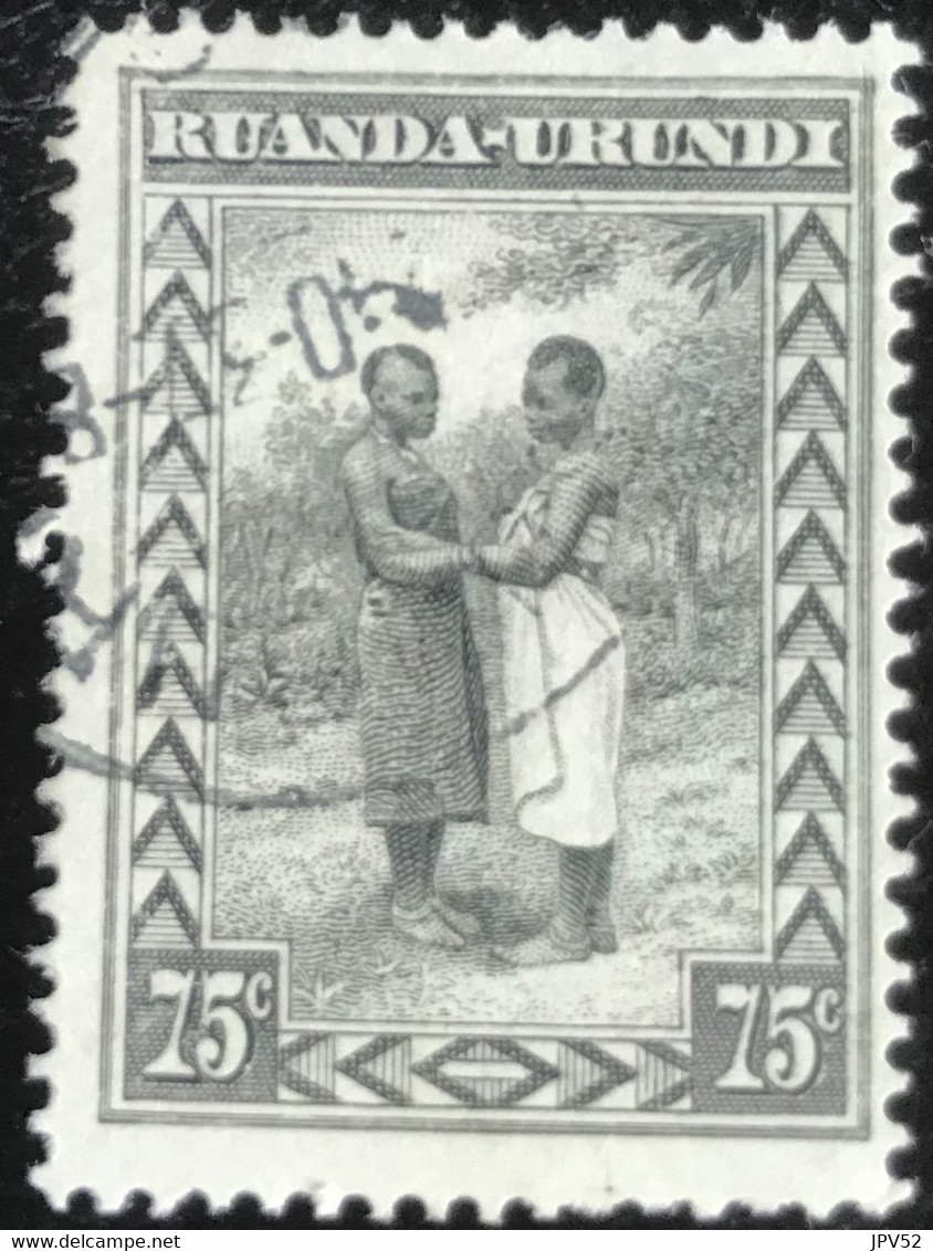 Ruanda-Urundi - C10/53 - (°)used - 1931 - Michel 50 - Inheemse Mensen En Landschappen - Oblitérés