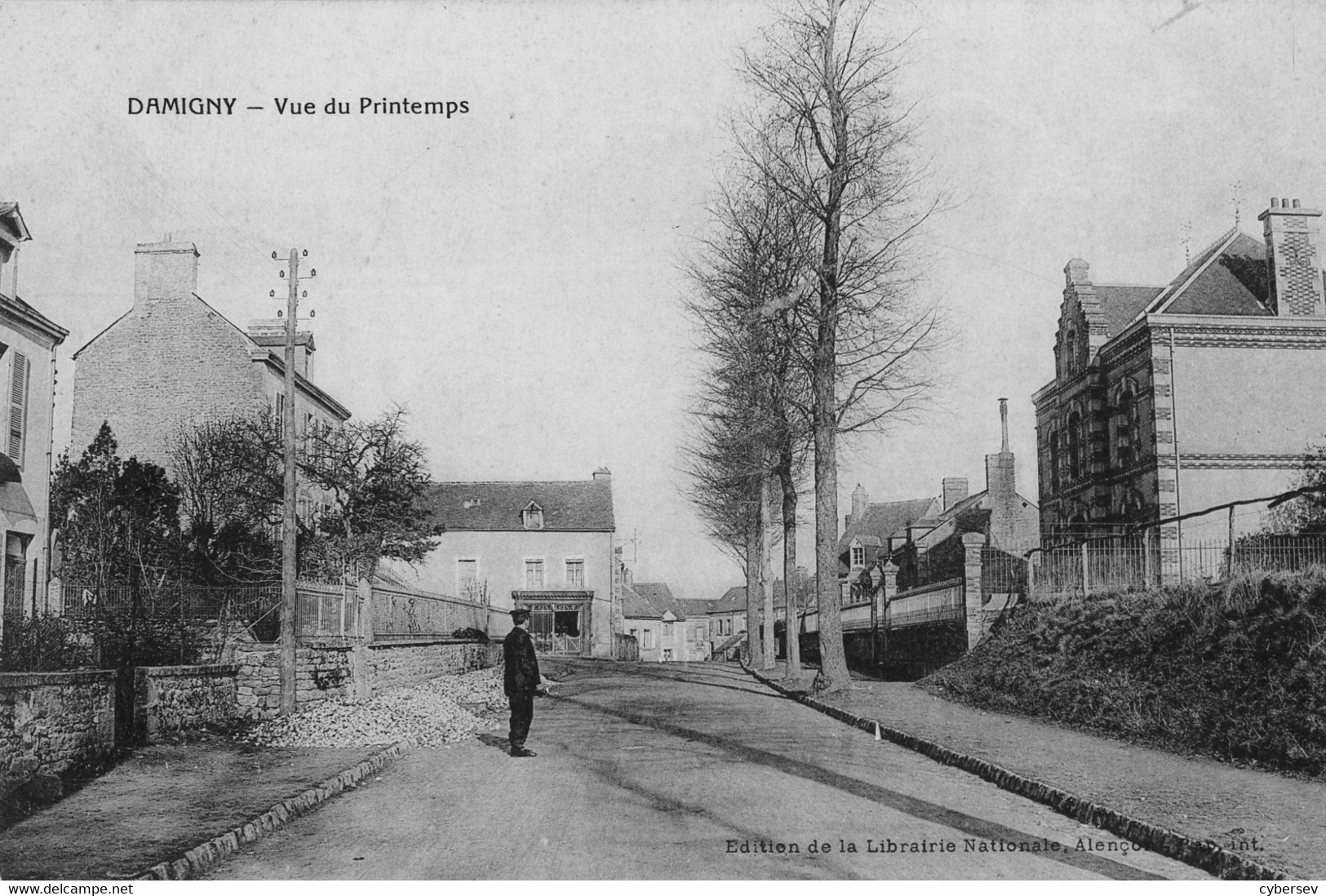 DAMIGNY - Vue Du Printemps - Animé - Damigny