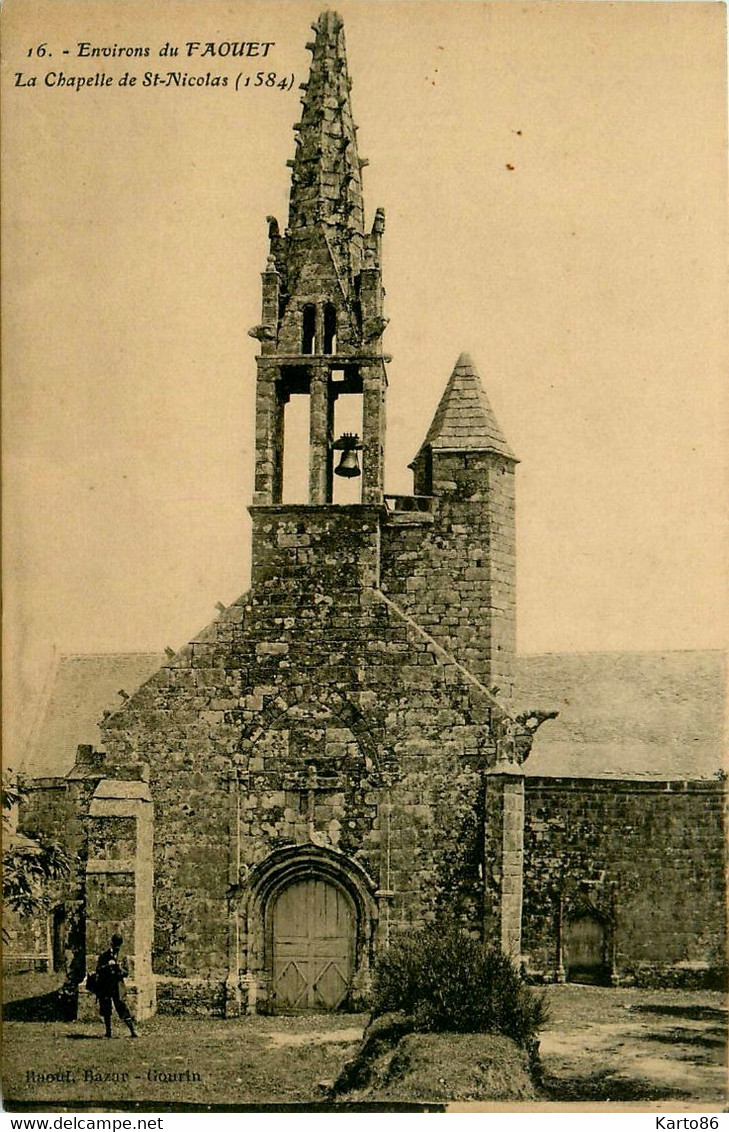 Le Faouët * Place De L'église St Nicolas - Faouët