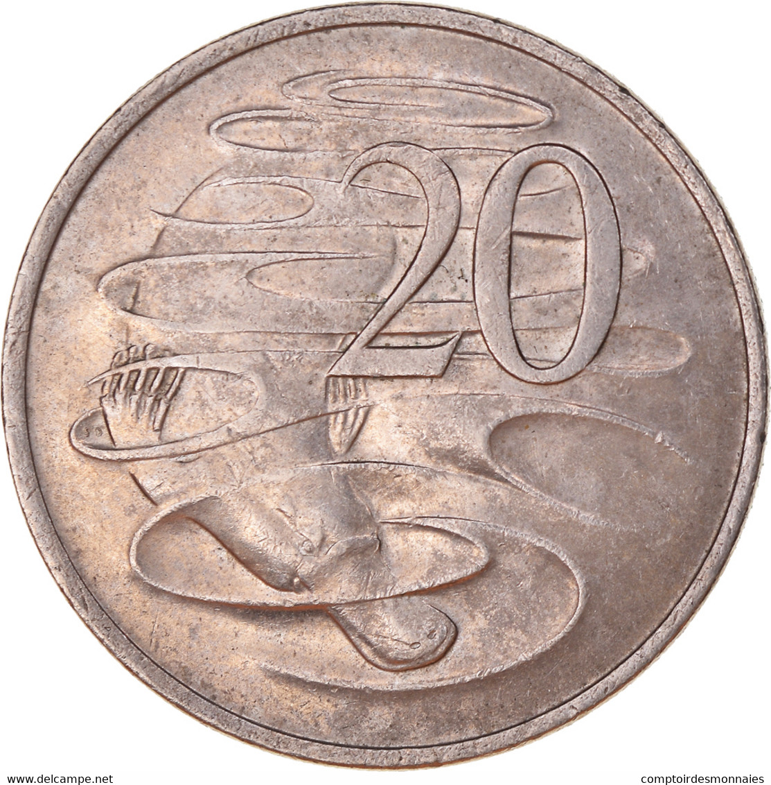 Monnaie, Australie, 20 Cents, 1980 - 20 Cents