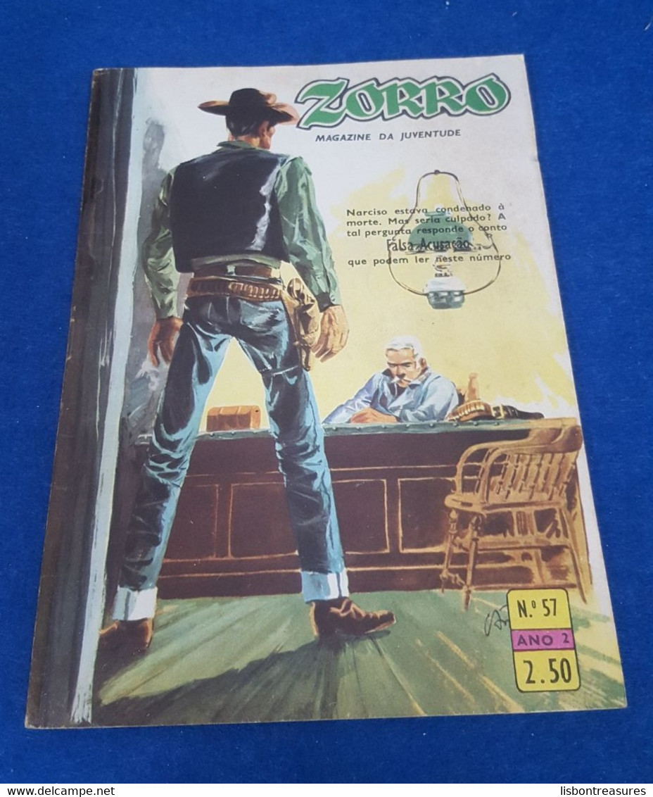 RENATO SALVATORI COMICS PORTUGAL MAGAZINE ZORRO 1963 - Revues & Journaux