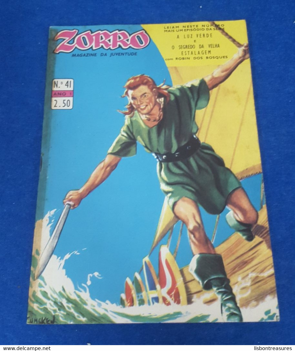 GRAHAM HILL COMICS PORTUGAL MAGAZINE ZORRO 1963 - Revues & Journaux