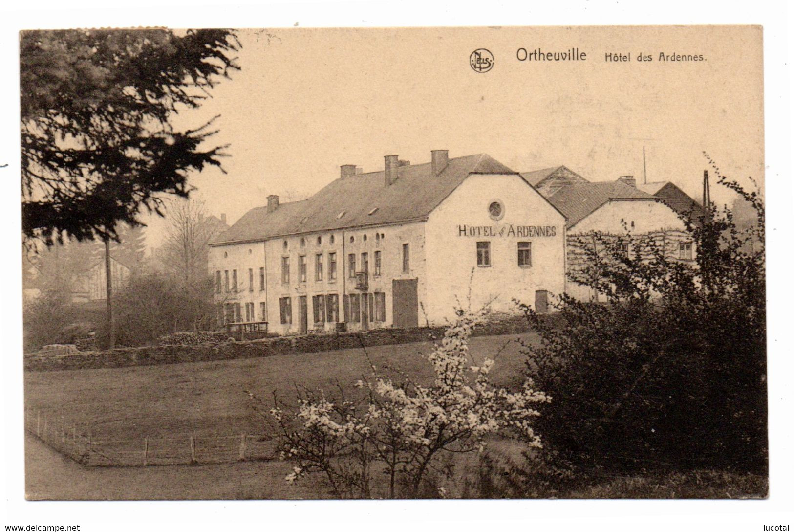 Ortheuville Hotel Des Ardennes - 1931 - Editeur Nels / Vve Demelenne-Dubuisson, Ortheuville - Tenneville