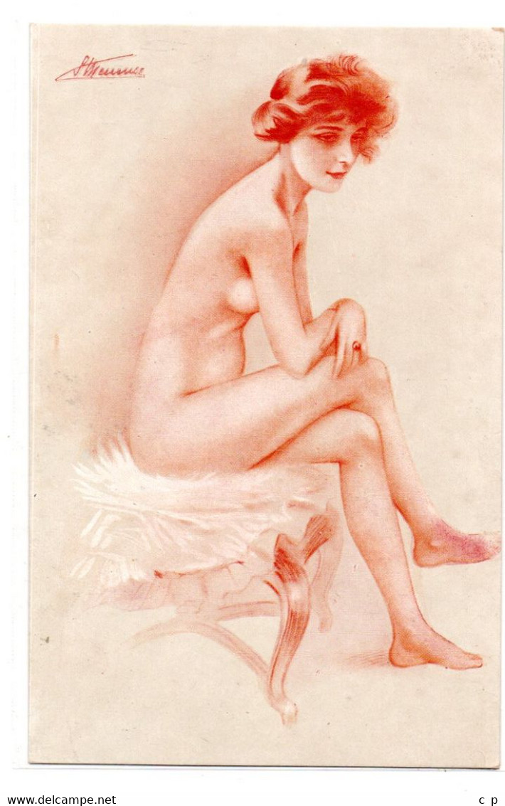 Illustrateur -  Femme -  Nue - Meunier Suzanne   -  Serie 43 - N° 3 - CPA° - Meunier, S.