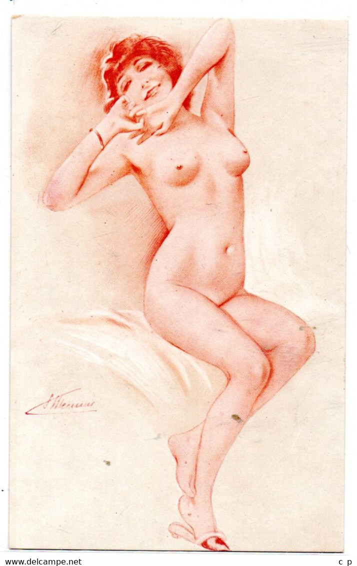 Illustrateur -  Femme -  Nue - Meunier Suzanne   -  Serie 43 - N° 1 - CPA° - Meunier, S.