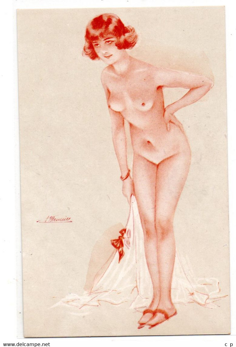 Illustrateur -  Femme -  Nue - Meunier Suzanne   -  Serie 43 - N° 7 - CPA° - Meunier, S.