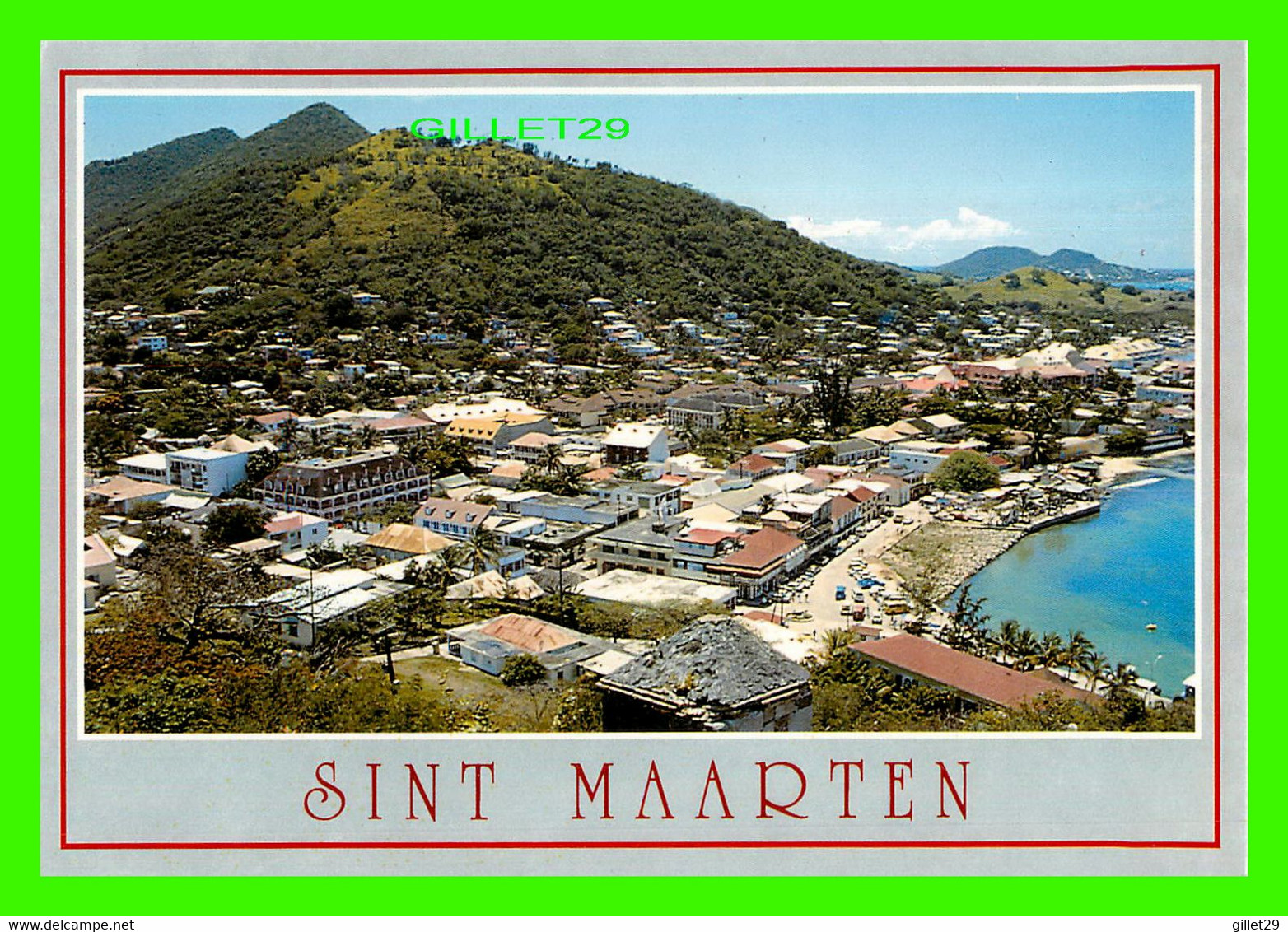 SAINT-MARTIN, ANTILLES NÉERLANDAISES - GENERAL VIEW - PHOTO JOSÉE DIAZ - - Sint-Marteen