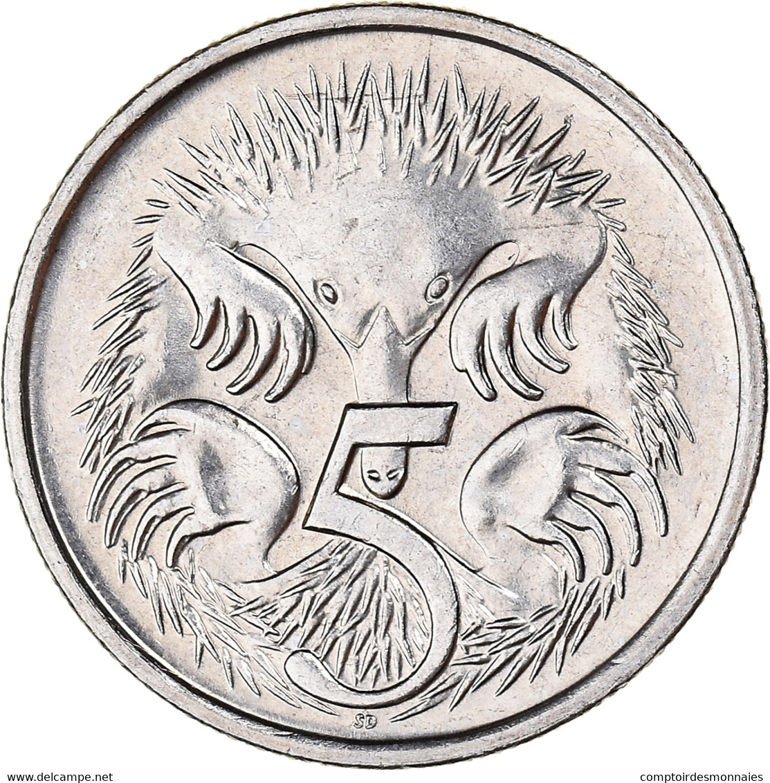 Monnaie, Australie, 5 Cents, 1995 - 5 Cents