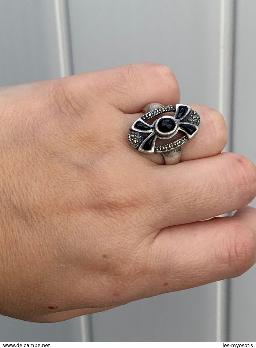 Bague En Argent 925 .taille:56 - Rings