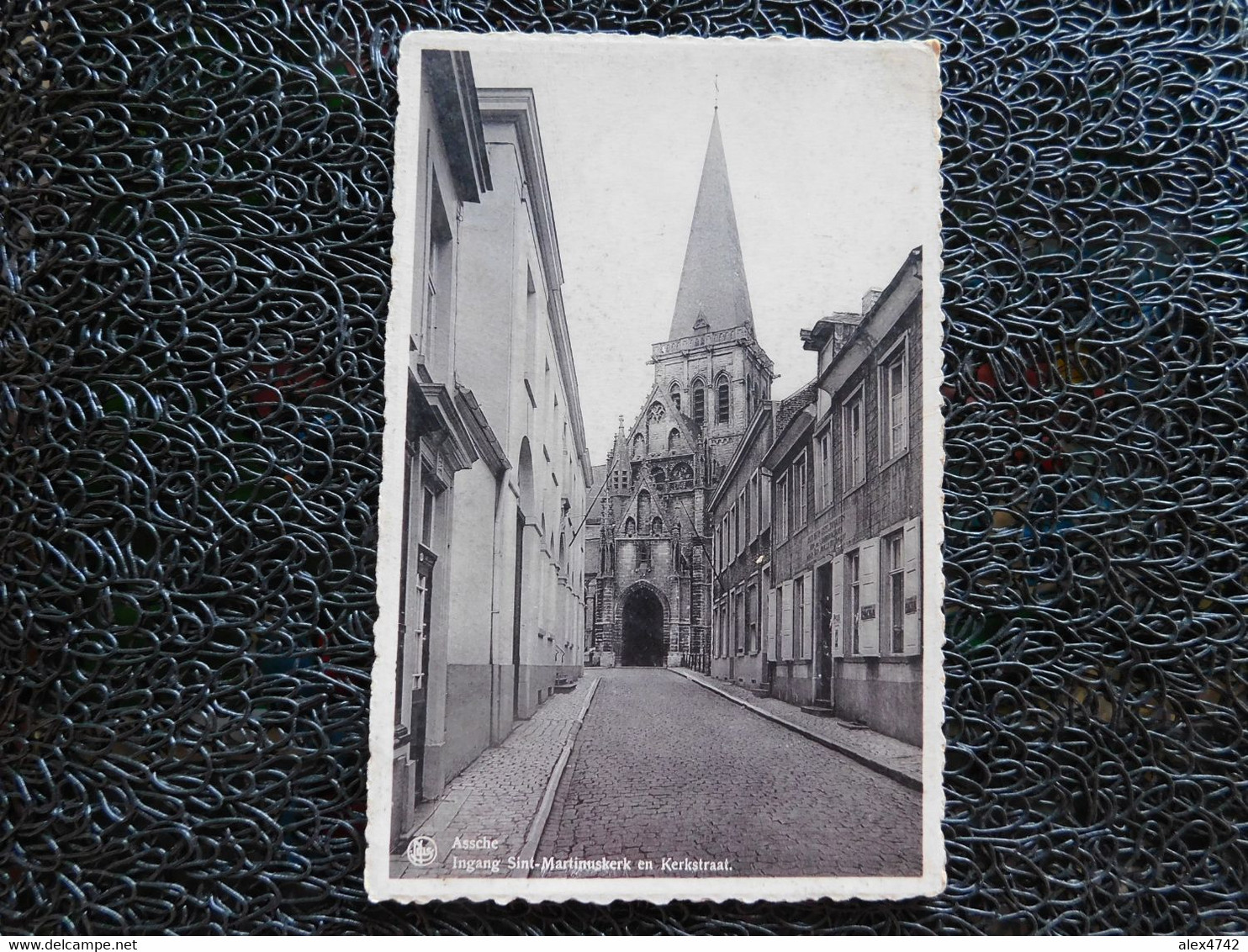 Assche, Ingang Sint-Martinuskerk En Kerkstraat (i13) - Asse