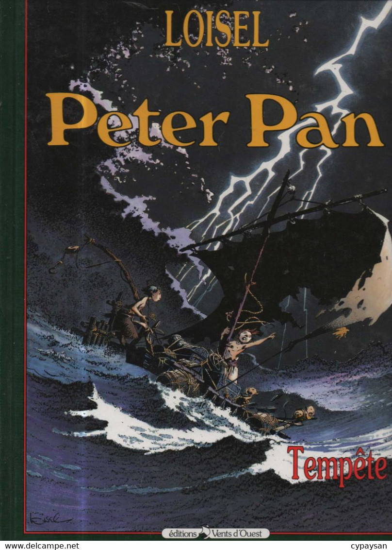 Peter Pan 3 Tempête EO BE Vents D'Ouest 11/1994 Loisel (BI7) - Peter Pan