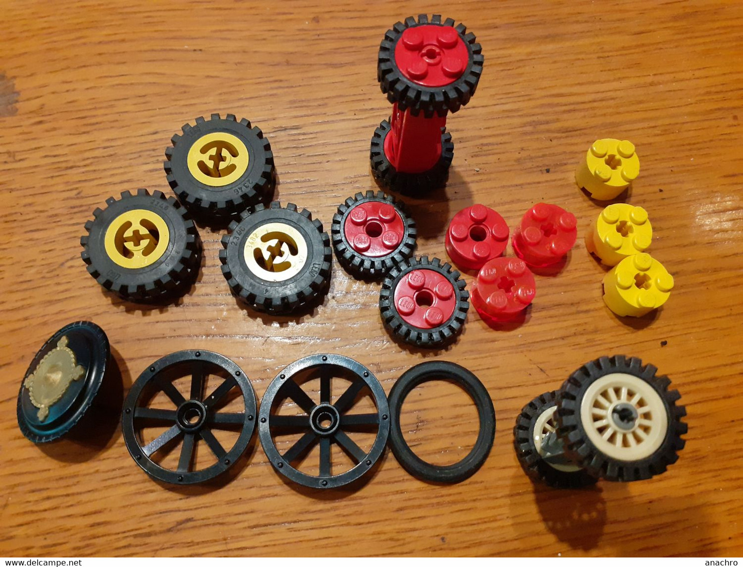 LEGO Lot Pièces Et Accessoires Roues Jantes Essieux - Lego Technic