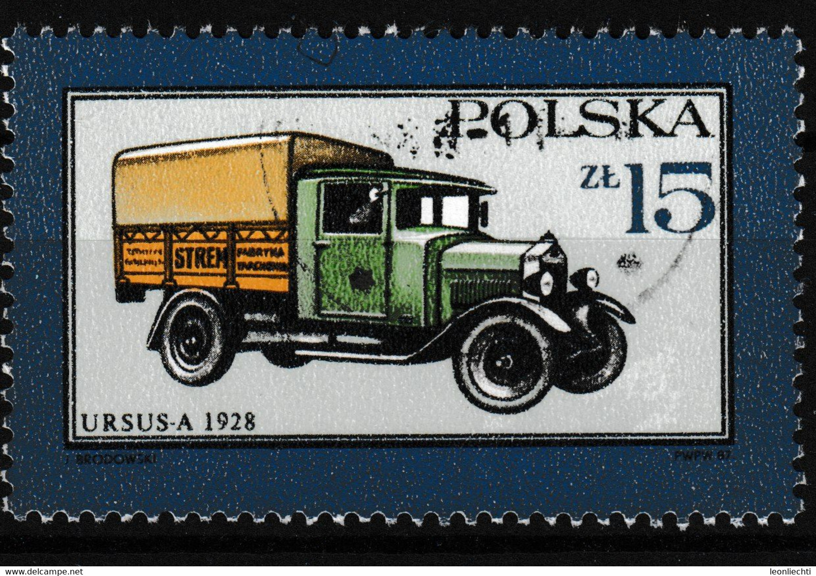 Polen, LKW "URSUS-A 1928" - Camion