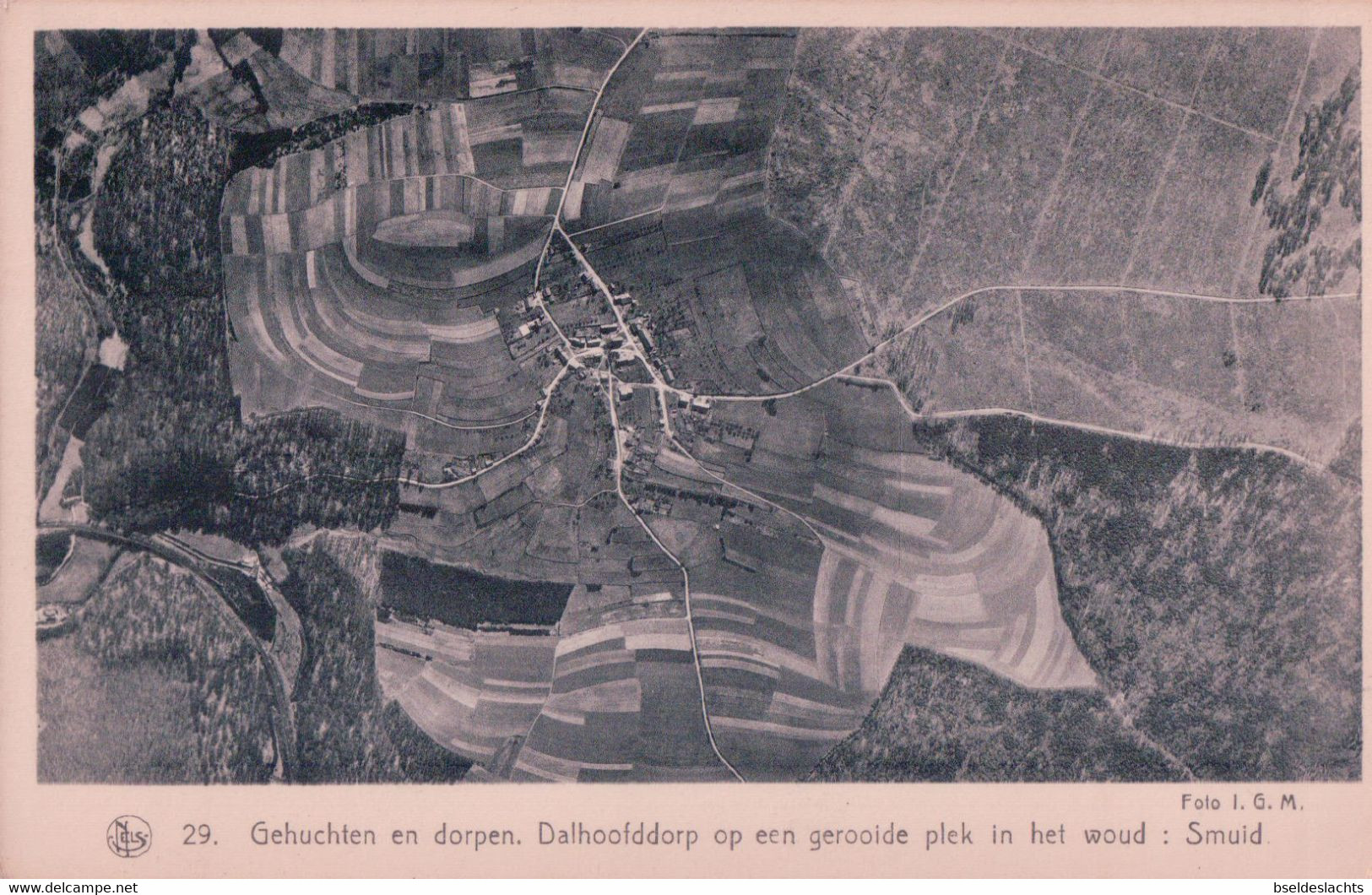 Gehuchten En Dorpen Dalhoofddorp Op Een Gerooide Plek In Het Woud Smuid - Libin