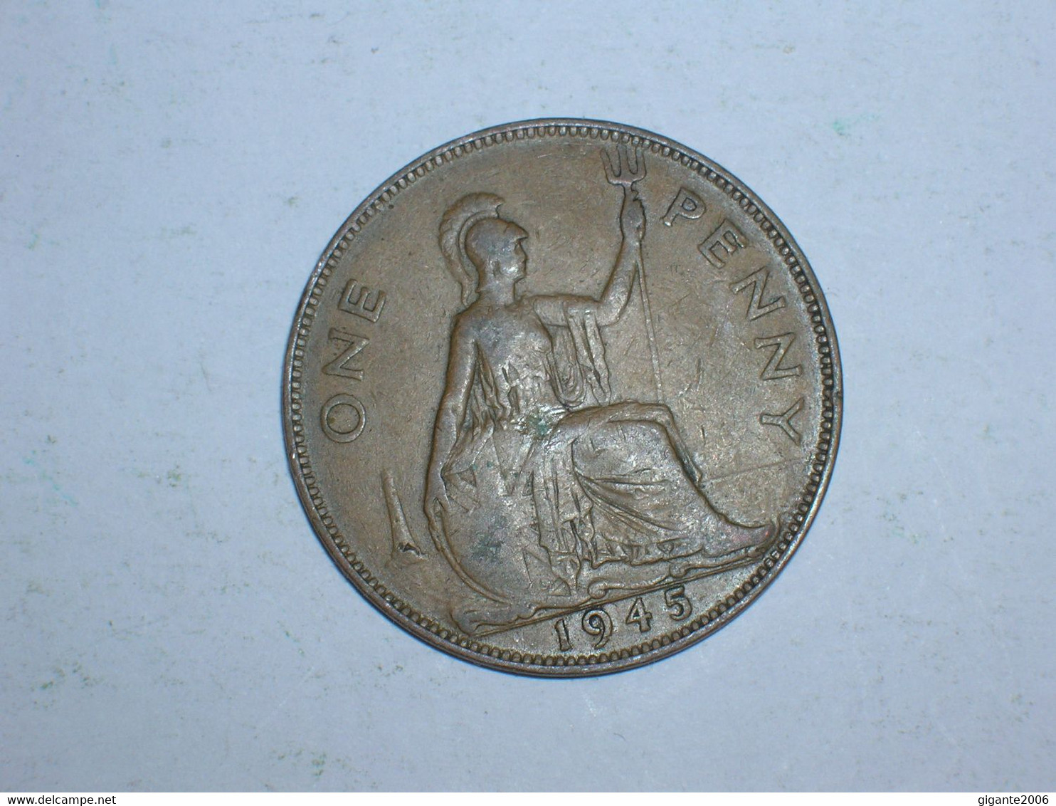 Gran Bretaña. 1 Penique 1945 (10934) - D. 1 Penny